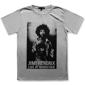 FRONT - Hendrix X Woodstock T-shirt
