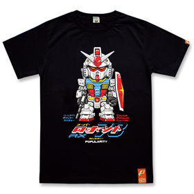 RX-78-2 Gundam Black T-shirt