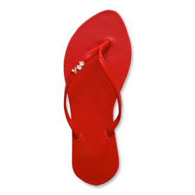Sensuous Red Slipz Footwear