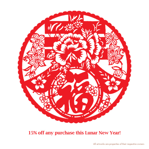 15% off any purchase this Lunar New Year!