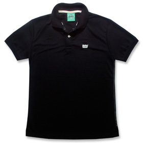 FRONT - Black Polo