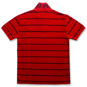 BACK - Red Stripey Polo