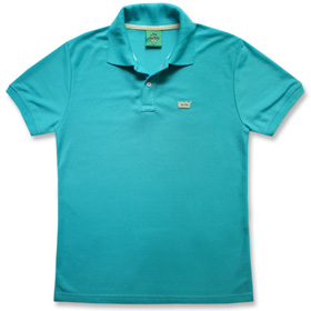 FRONT - Cyan Polo