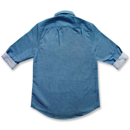 BACK - Shirt In Blue Jean Shirt