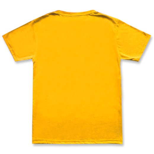 BACK - Circuit No. 9 Yellow T-shirt