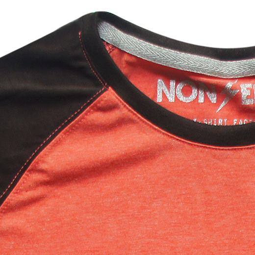 CLOSE-UP 1 - Zero Point Seven Five Red T-shirt