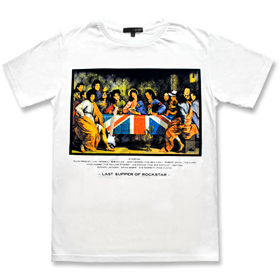 FRONT - Rock It Out At The Last Supper T-shirt