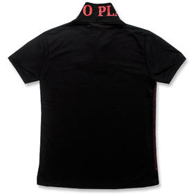 BACK - Black & Red Polo