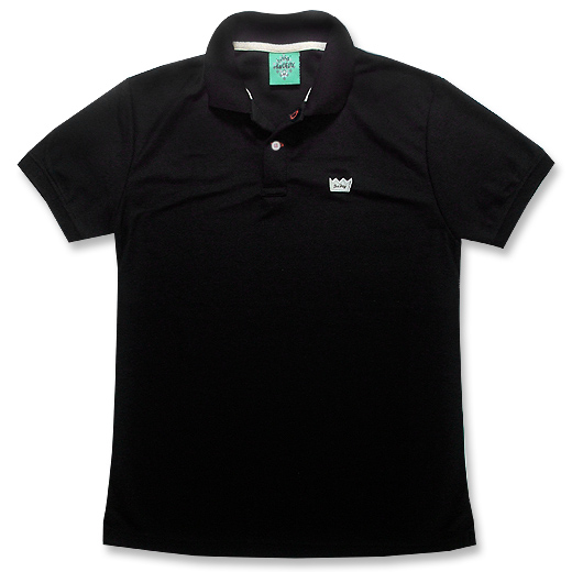 FRONT - Black & Red Polo