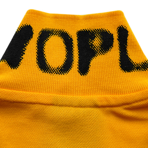 CLOSE-UP 1 - Brilliant Yellow Polo
