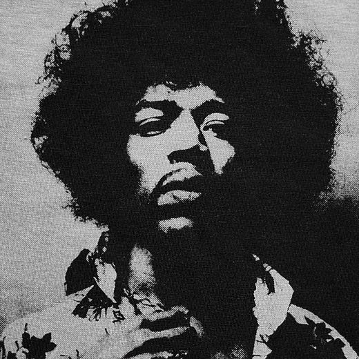 CLOSE-UP 1 - Hendrix X Woodstock T-shirt