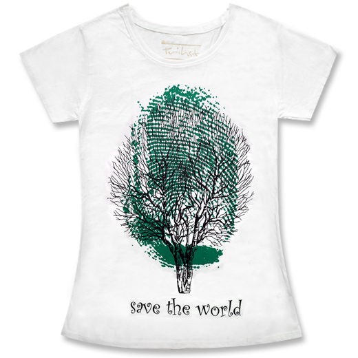FRONT - Heal The World T-shirt