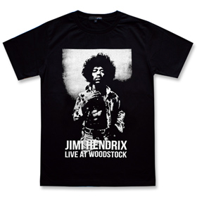 Hendrix X Woodstock Black T-shirt