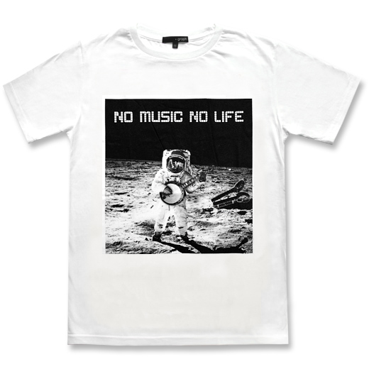 FRONT - Life On Mars White T-shirt