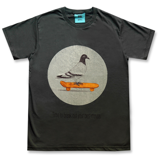 FRONT - Skate Pigeoning T-shirt