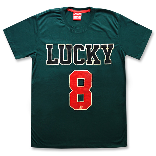 FRONT - Lucky 8 T-shirt