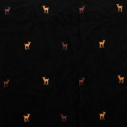 CLOSE-UP 1 - Deers In Black T-shirt