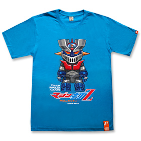 FRONT - Mazinger Z Blue T-shirt