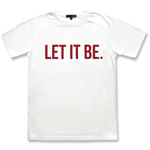 FRONT - Let It Be T-shirt
