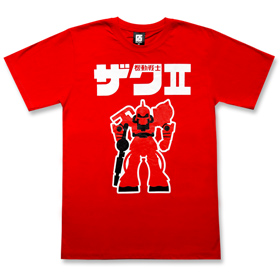 FRONT - Zaku Red T-shirt