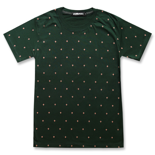 FRONT - Green Basic Top