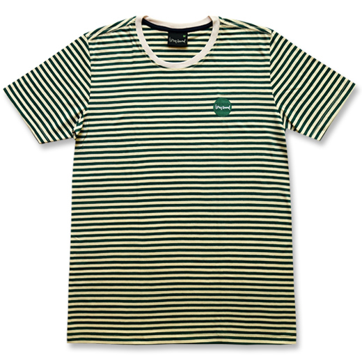 FRONT - Stripey, Light Green Top