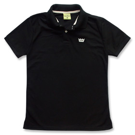 FRONT - Black '7' Polo