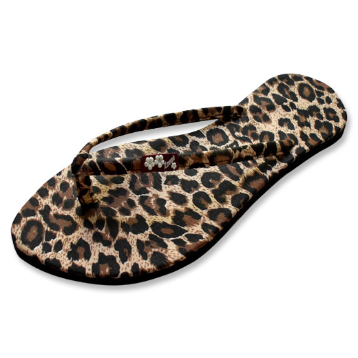 BACK - Leopard Slipz Footwear