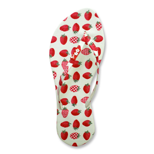 FRONT - Strawberry Girl Slipz Footwear